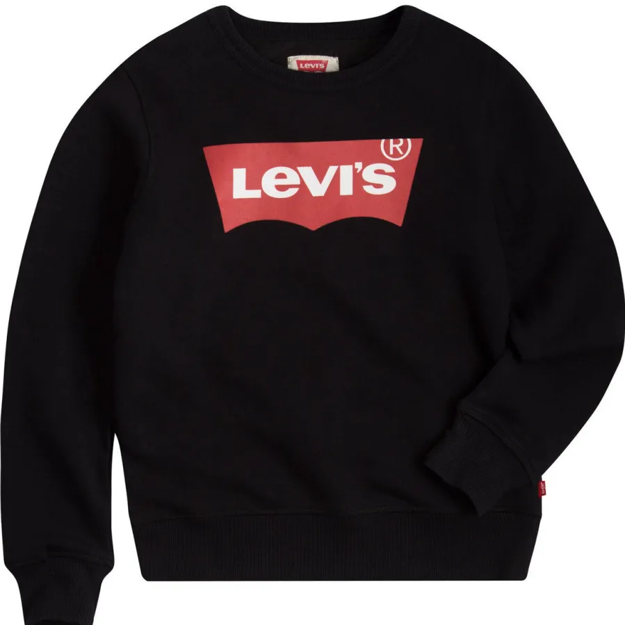 Levi's Kids sweater Batwing met logo zwart, foto 2