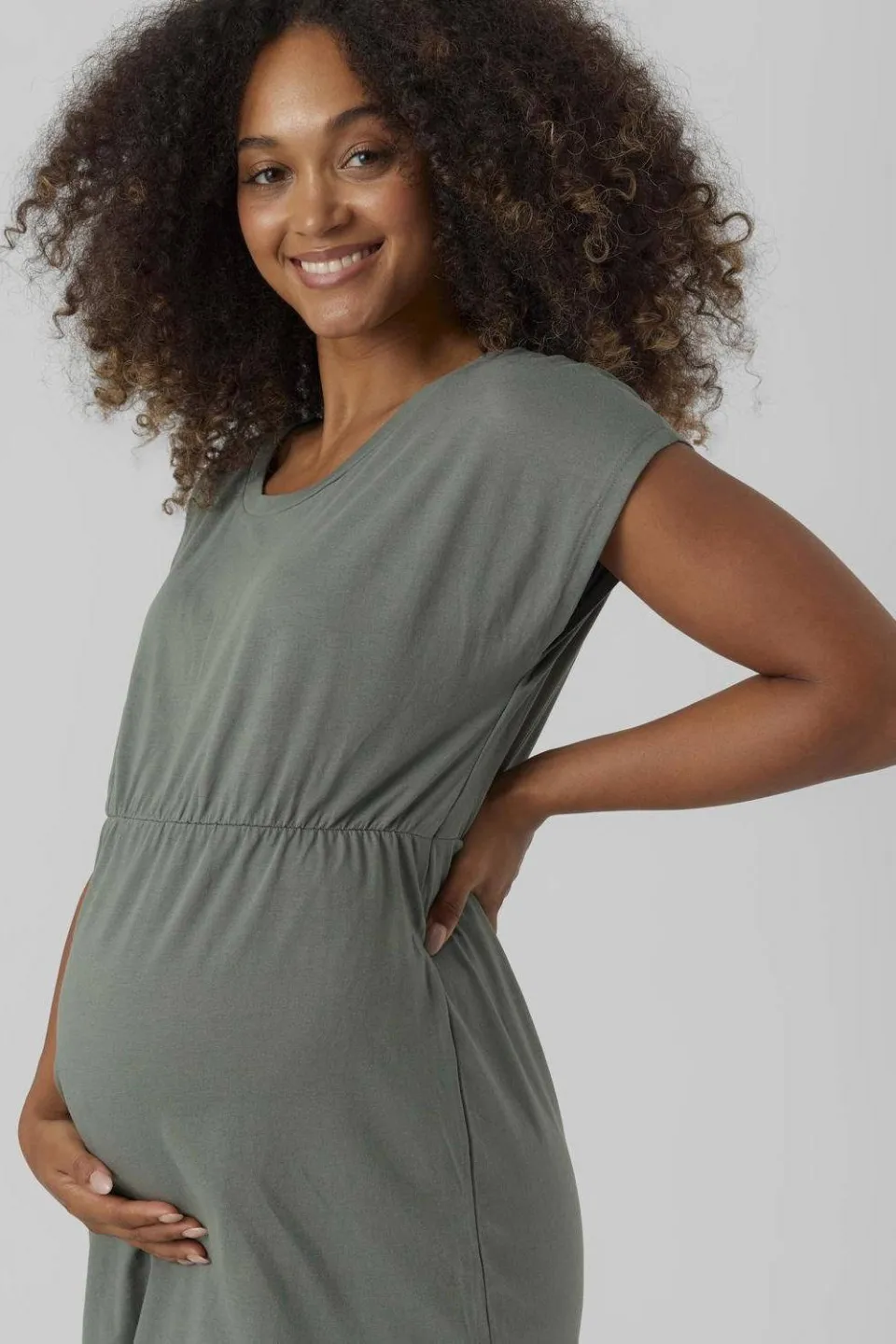 Vero Moda Maternity VMMLUNA zwangerschapsjurk zwart, foto 6