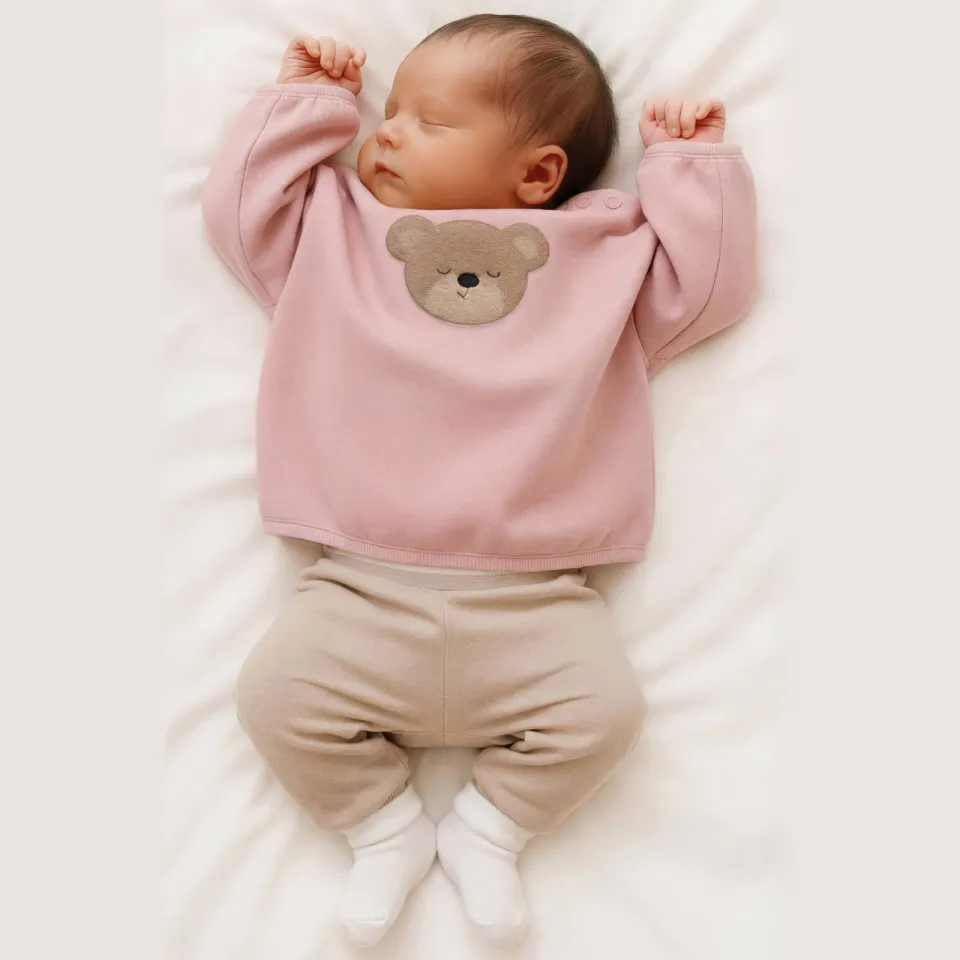 S.Oliver sweater met print - roze
