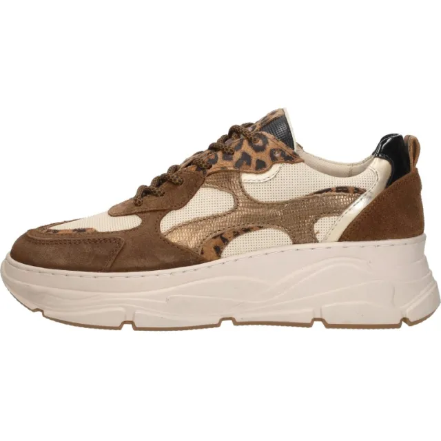 Sub55 lage sneakers donkerbruin, foto 2