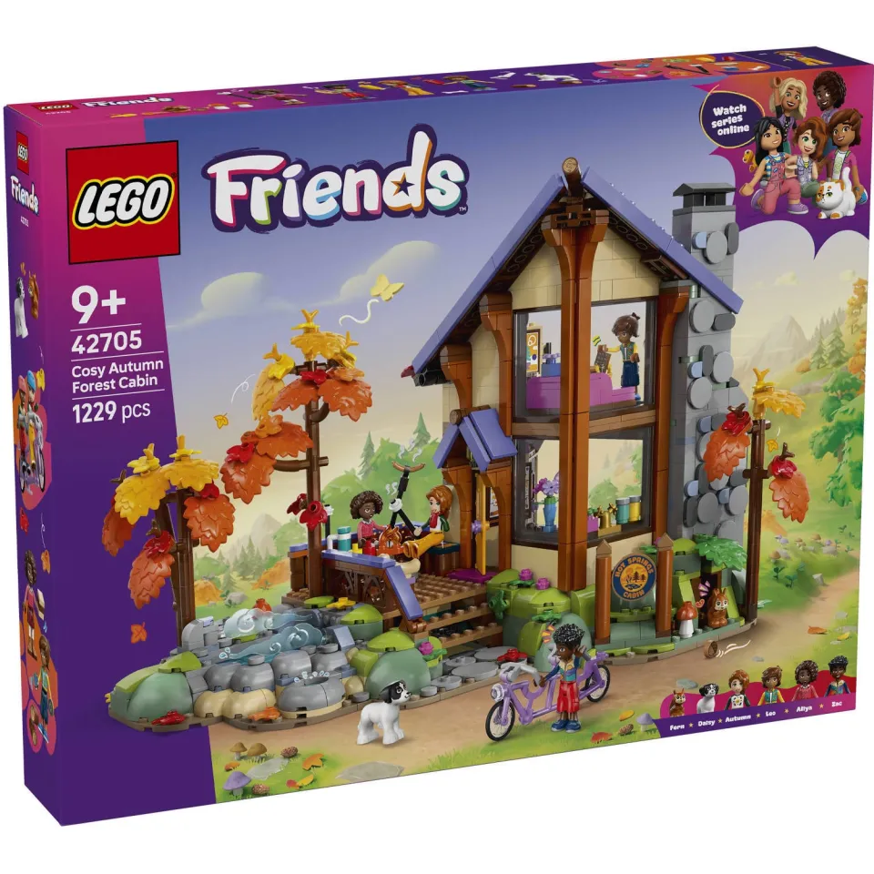 Lego Friends Gezellige boshut in de herfst 42705, foto 4