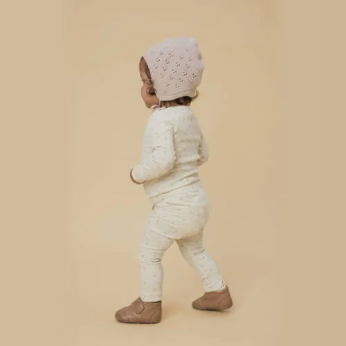 Lil' Atelier BABY regular legging antiek cremewit, foto 3