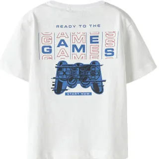NAME IT MINI T-shirt met backprint wit, foto 2
