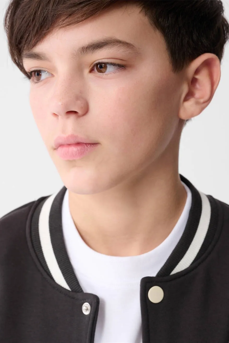 Shoeby baseball jacket antraciet, foto 5
