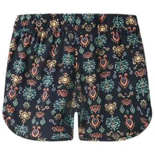 NAME IT NKFVINAYA korte broek met bloemenprint donkerblauw donkerblauw/multicolor, foto 3