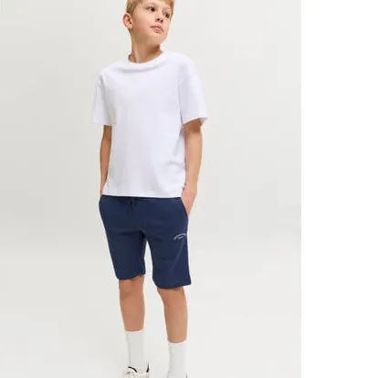Jack & Jones sweatshort donkerblauw, foto 3