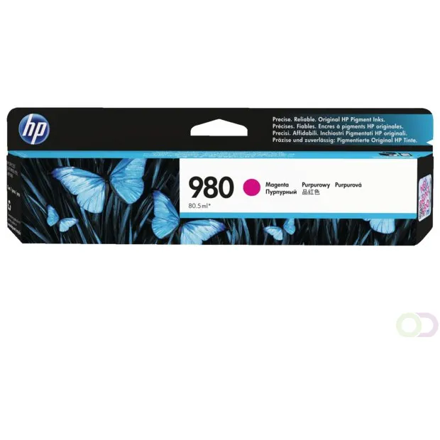 Hp Nr.980 D8J08A Inktcartridge Magenta