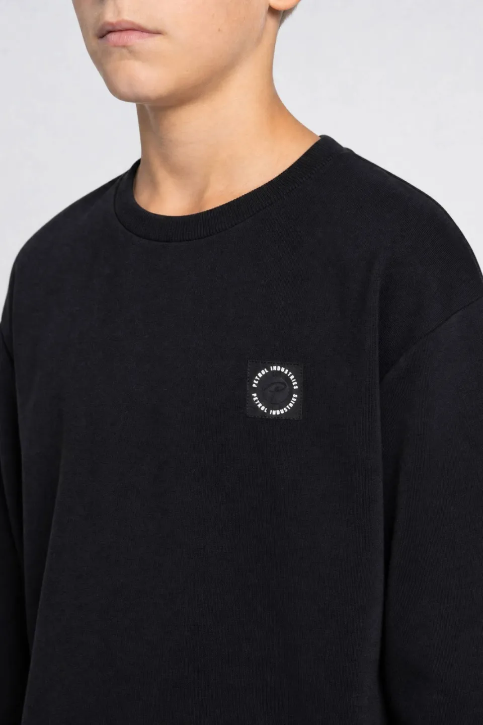 Petrol Industries sweater met logo - zwart, foto 4
