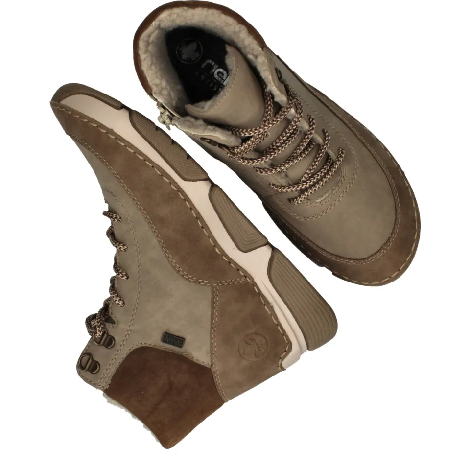 Rieker Booties veterlaarsje beige, foto 5