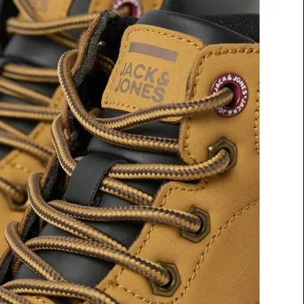 Jack & Jones enkelboots met profielzool - okergeel, foto 8