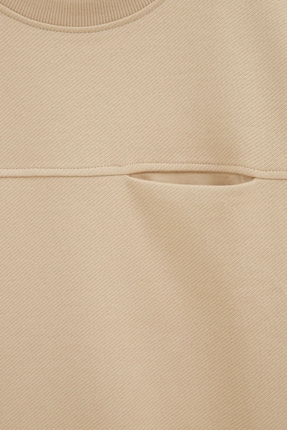 WE Fashion longsleeve beige, foto 7