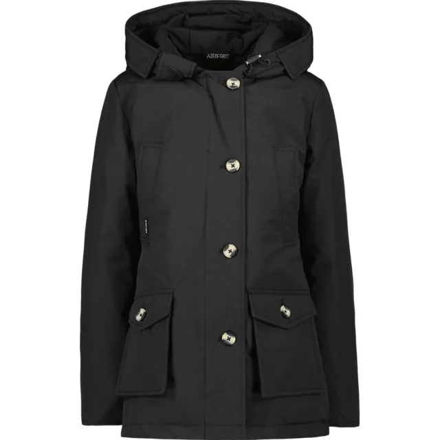 Airforce winterjas zwart