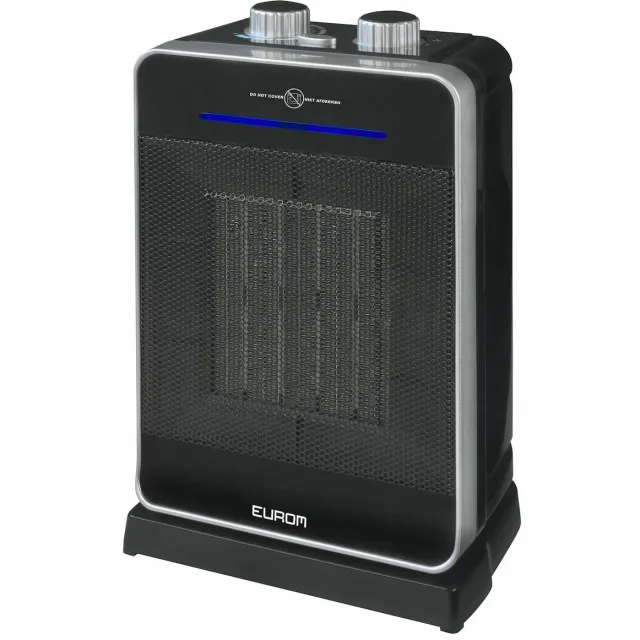 Eurom Safe-t-heater 2000 Heater Keramische kachel Zwart