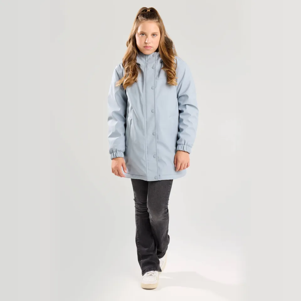 America Today regenjas babyblauw Babyblue