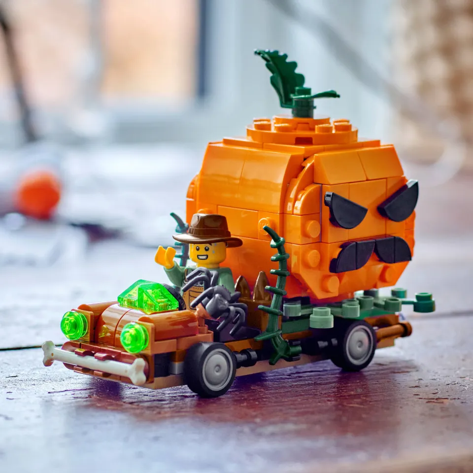 Lego Seasons and Occasions Griezelpompoentruck Halloween Bouwpakket 40822, foto 3