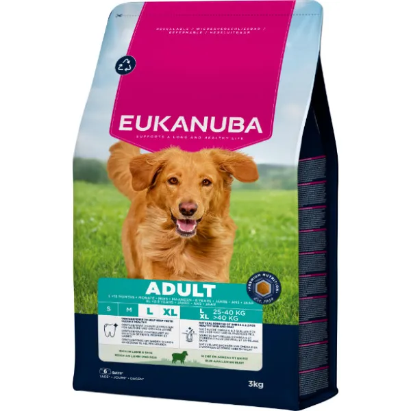 Eukanuba Adult Large lam en rijst hondenvoer