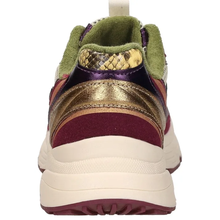 Sub55 sneakers laag bordeaux, foto 4