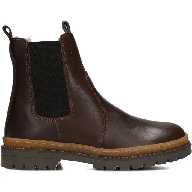 Bisgaard Neo Lamb chelsea boots bruin