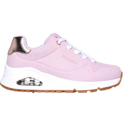 Skechers Uno Gen1 Shimmer Away sneakers roze
