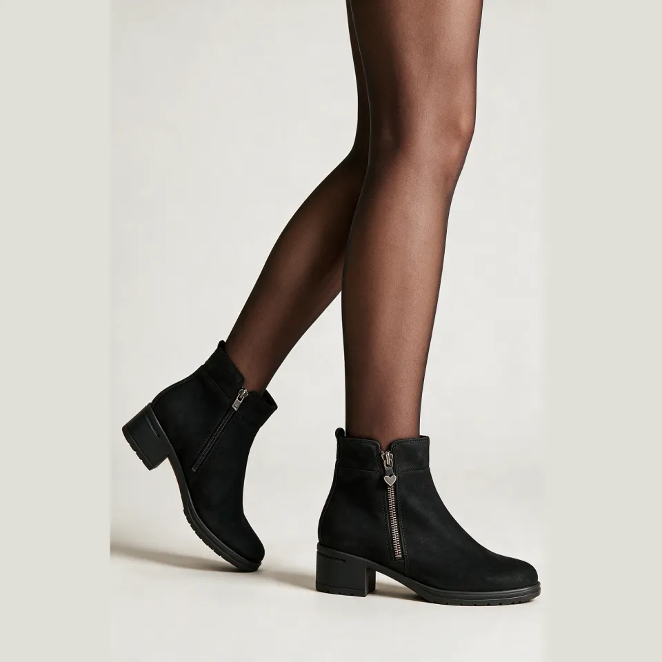Hartjes Hip Boot enkellaarsjes zwart, foto 6