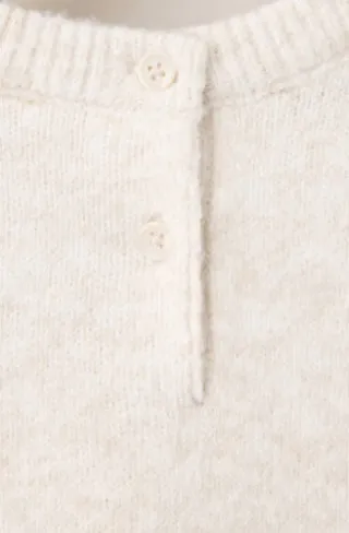 Mango Kids gebreide trui met print - beige, foto 4