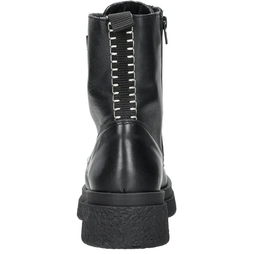 Palpa veterschoenen hoog zwart, foto 4