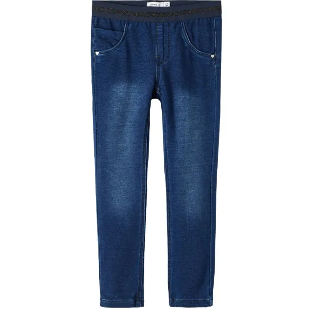 NAME IT MINI NMFSALLI slim fit jeans - donkerblauw
