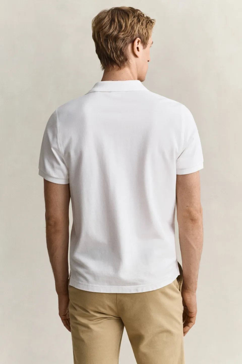 Gant regular fit polo Shield met logo white, foto 5