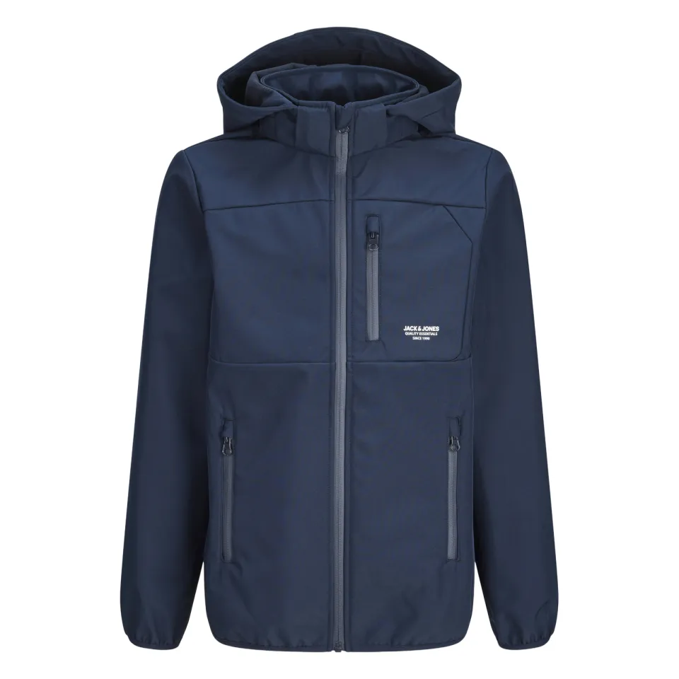 Jack & Jones JUNIOR softshell jas donkerblauw, foto 2