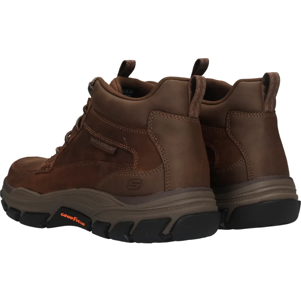 Skechers Respected Boswell wandelboots bruin, foto 4
