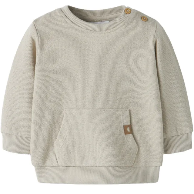 NAME IT BABY rechtvallende sweater - beige