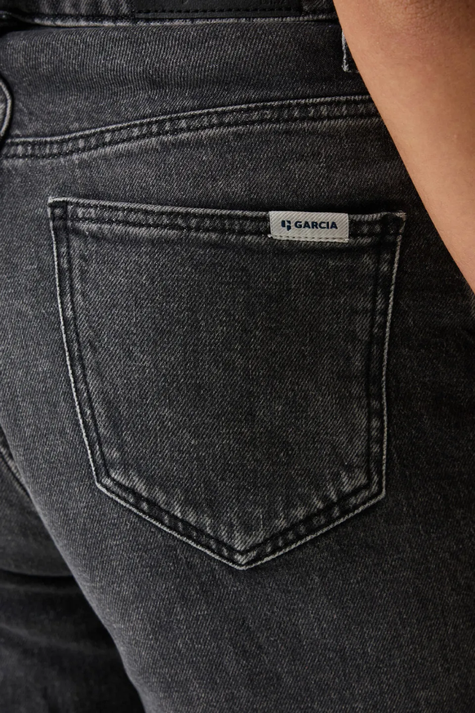 Garcia Annemay wide leg jeans - zwart, foto 3