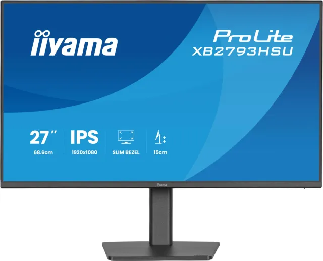Iiyama ProLite XB2793HSU-B1 monitor zwart