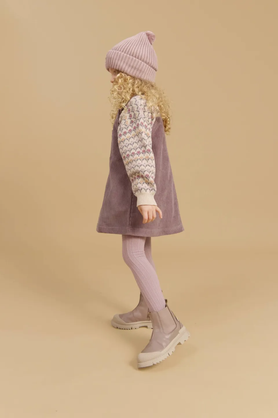 Wheat leren enkelboots - roze, foto 4