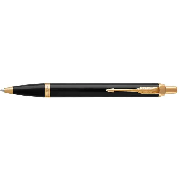 Parker Balpen parker im black gt medium blauw