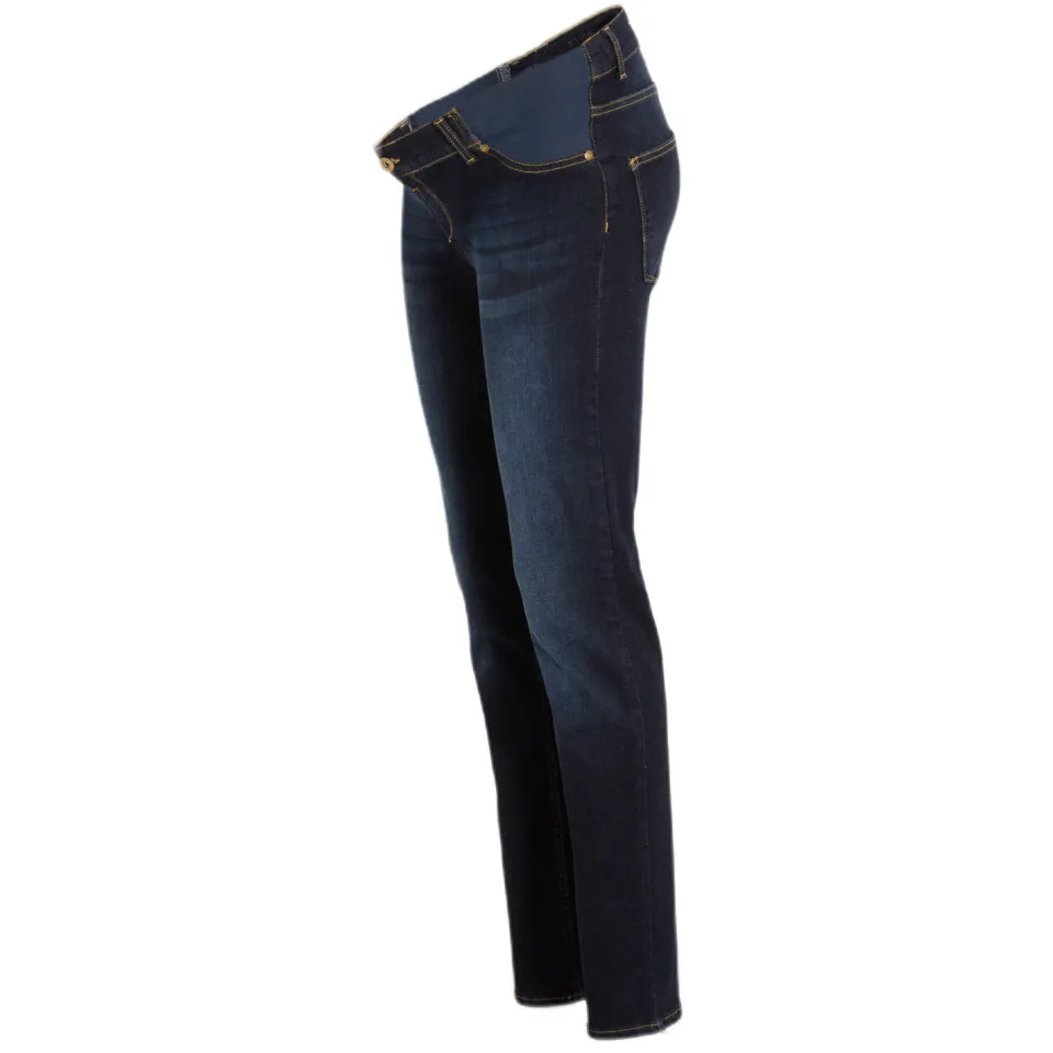 LOVE2WAIT low waist zwangerschaps skinny jeans dark wash, foto 3