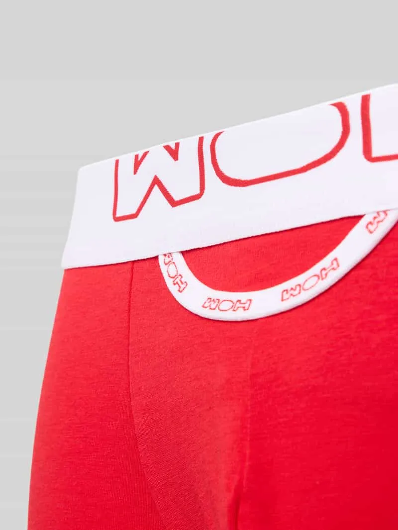WOH Boxershort met elastische band met label rood, foto 4