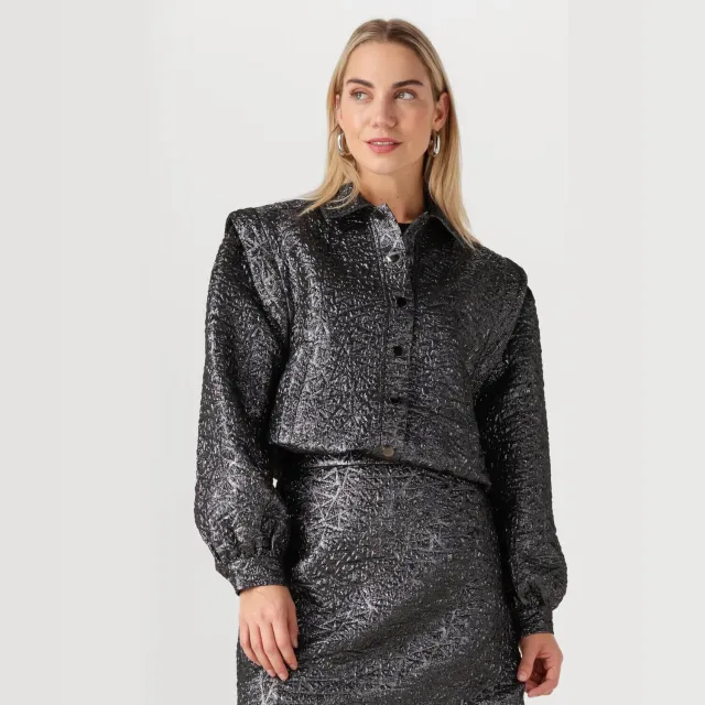 Notre-V Nv-gratia blouse zwart