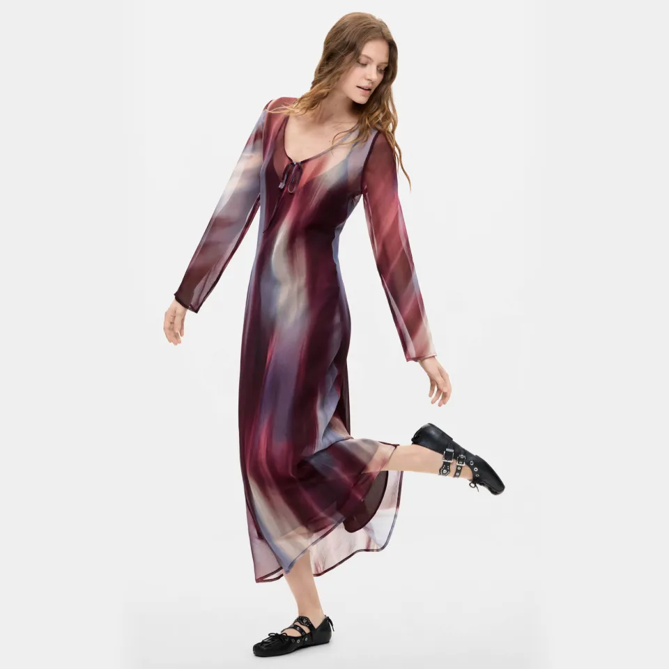 Desigual CIRA midi jurk meerkleurig multi, foto 3