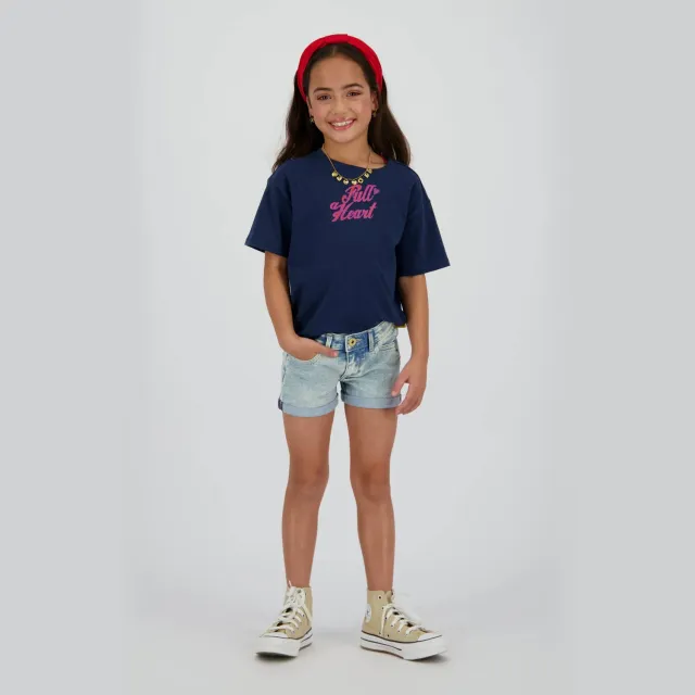 Vingino regular denim short licht vintage Light Vintage