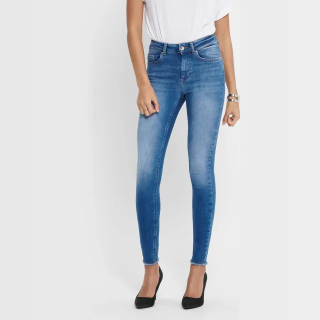 Only skinny jeans ONLBLUSH blue medium denim regular, foto 3