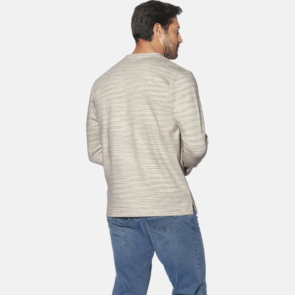 Jan Vanderstorm +FIT Collectie sweater beige, foto 4
