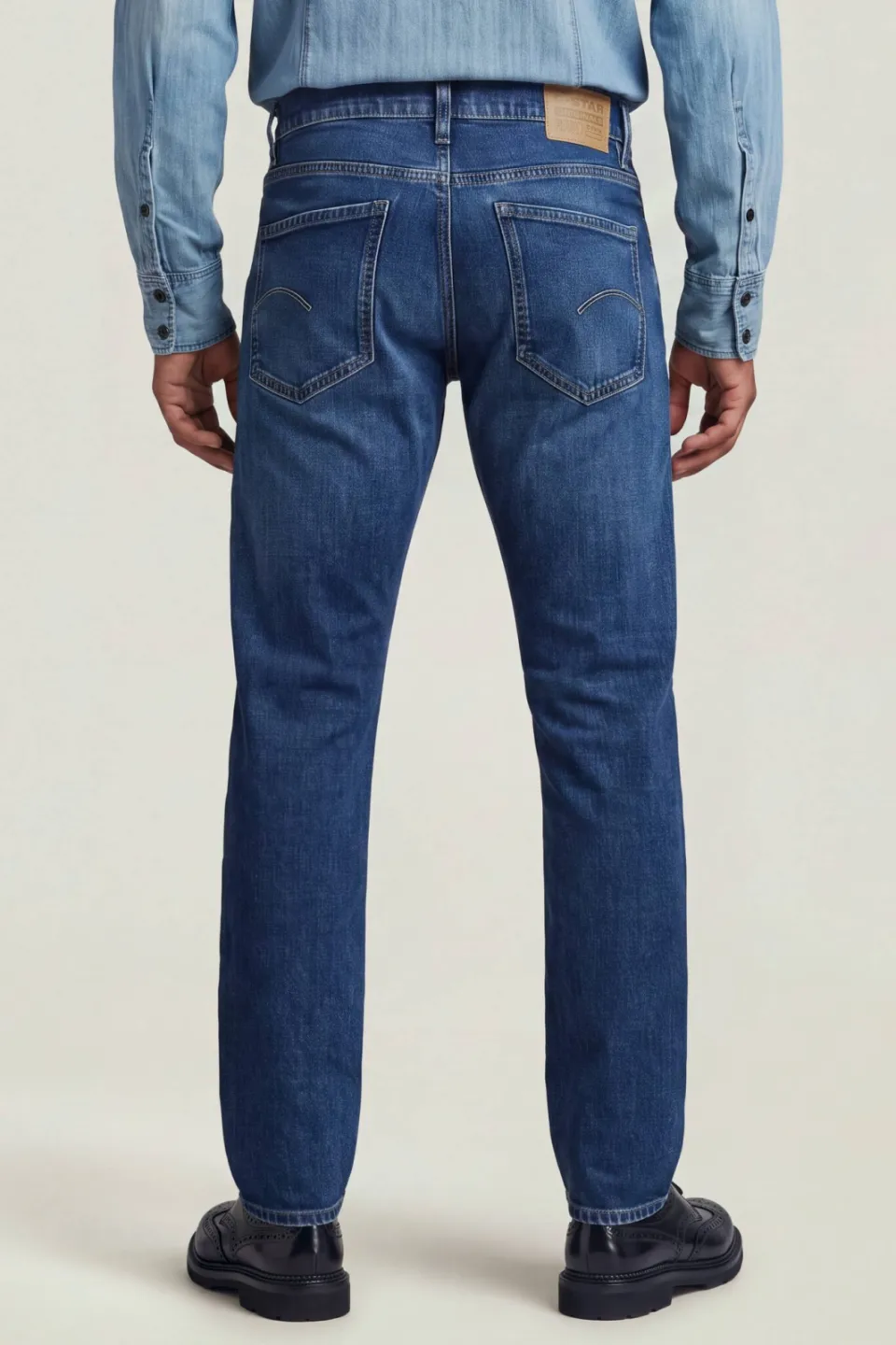 G-Star Mosa straight leg jeans faded atlantic ocean, foto 4