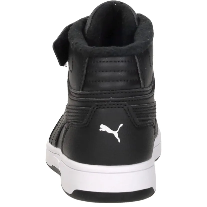 Puma Rebound Slam Mid winter hoge sneakers zwart, foto 5