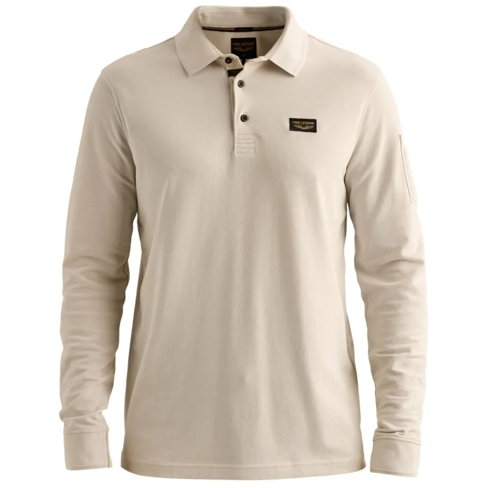 PME Legend regular fit polo - ecru, foto 2