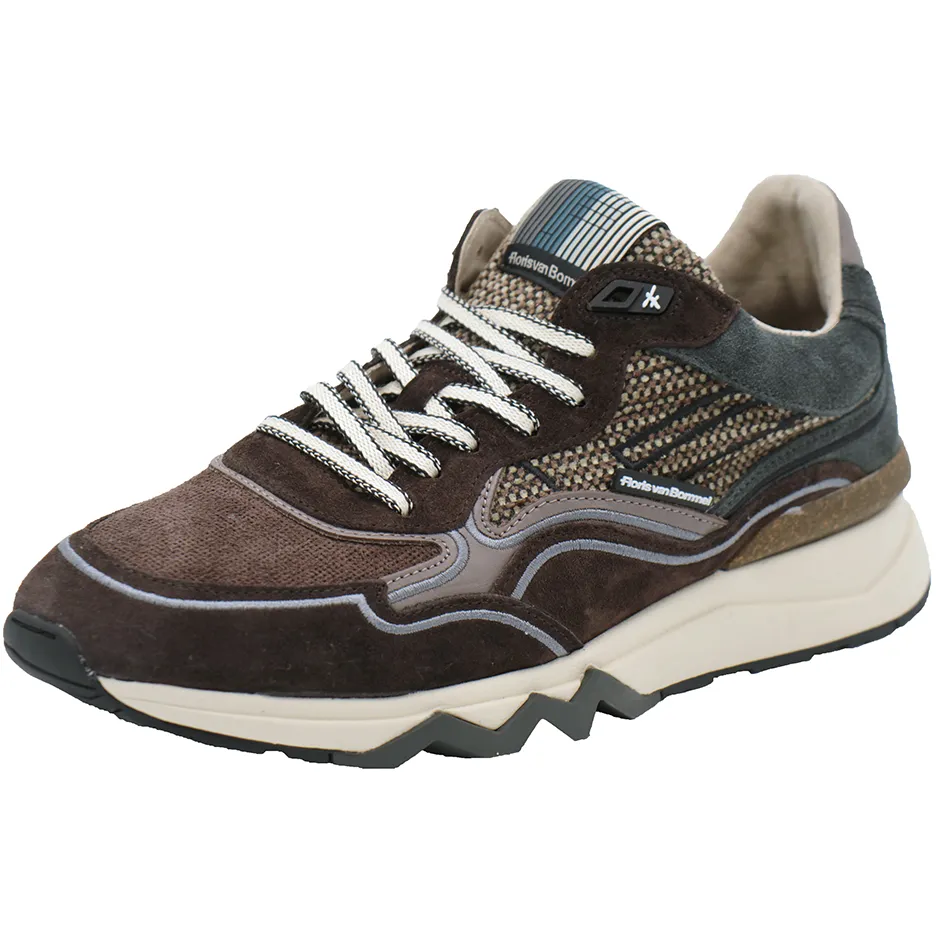 Floris Van Bommel De Zager 03.14 lage sneaker bruin, foto 2