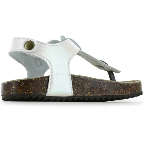 Shoesme sandalen metallic wit, foto 3