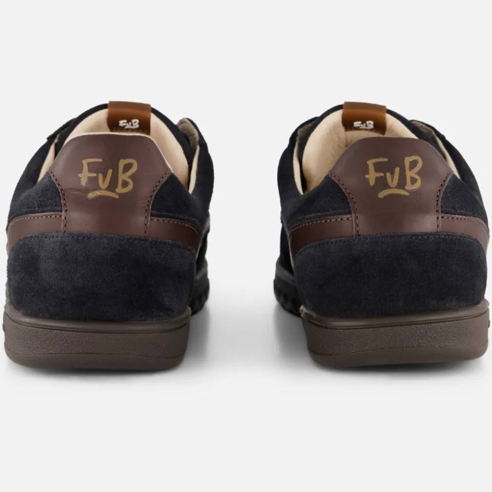 Floris van Bommel Zaler sneakers blauw Suède, foto 5