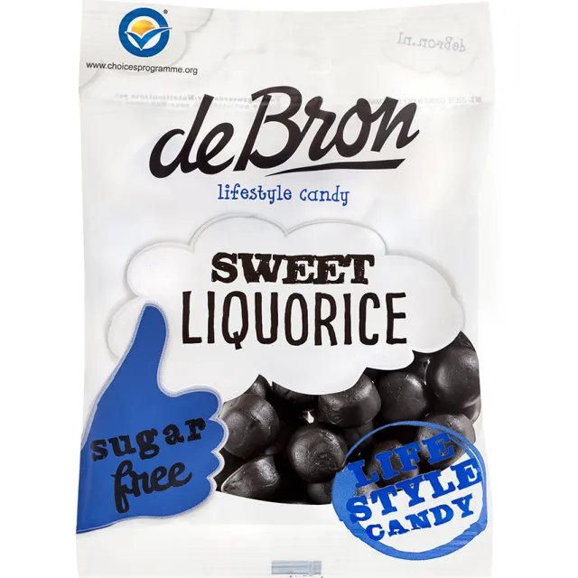 de Bron suikervrije zoete bolletjes drop