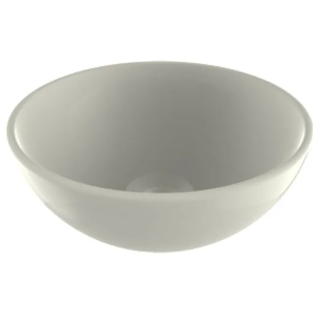 Plieger Waskom Opbouw Plieger Mini Round 26x12 cm Keramiek Mat Zwart